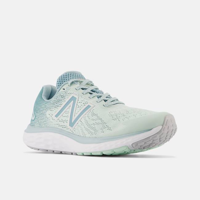 New Balance Fresh Foam 680v7 Löparskor Dam Ljussilver Metal | NB387DLG