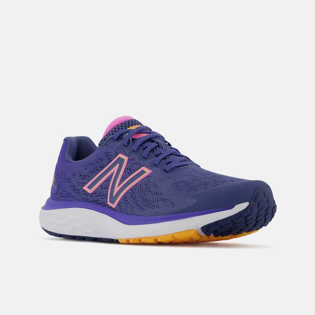 New Balance Fresh Foam 680v7 Löparskor Dam Blå Rosa | NB571JYB