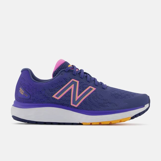 New Balance Fresh Foam 680v7 Löparskor Dam Blå Rosa | NB571JYB