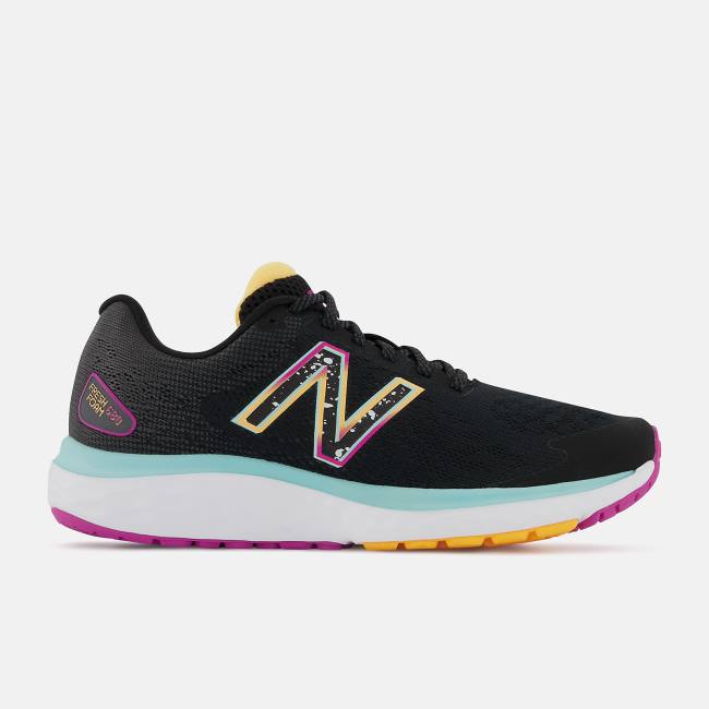 New Balance Fresh Foam 680v7 Löparskor Dam Svarta | NB572SYL