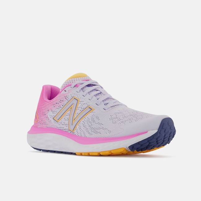 New Balance Fresh Foam 680v7 Löparskor Dam Rosa Blå | NB598URJ