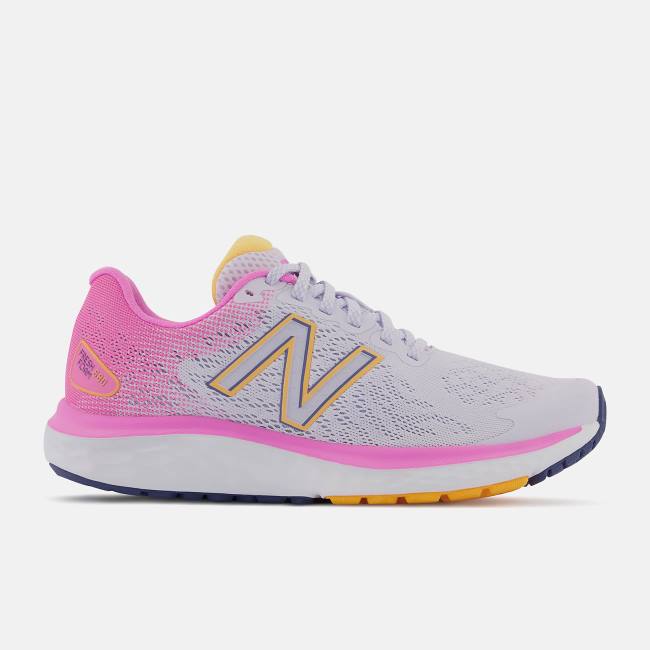 New Balance Fresh Foam 680v7 Löparskor Dam Rosa Blå | NB598URJ