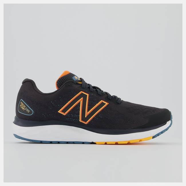 New Balance Fresh Foam 680v7 Löparskor Herr Svarta Orange Aprikos | NB176IJM