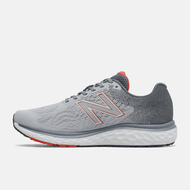 New Balance Fresh Foam 680v7 Löparskor Herr Grå Svarta | NB742ZAP