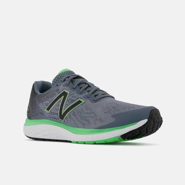 New Balance Fresh Foam 680v7 Löparskor Herr Grå Svarta | NB903MLH