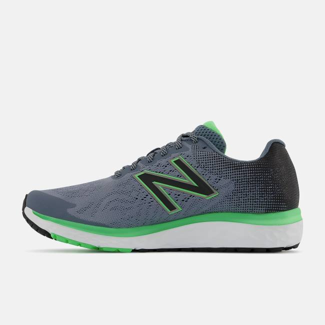 New Balance Fresh Foam 680v7 Löparskor Herr Grå Svarta | NB903MLH