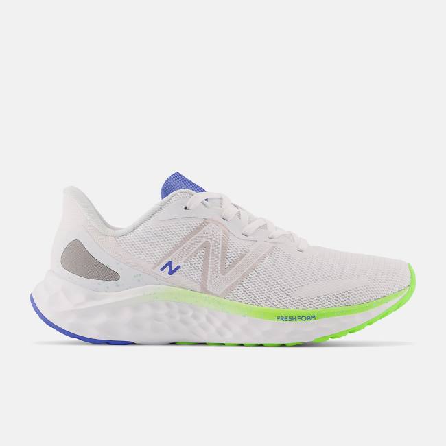 New Balance Fresh Foam Arishi v4 Löparskor Dam Vita Gröna Ljus | NB029NAI