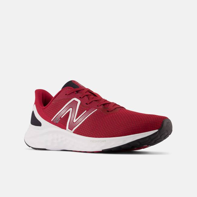 New Balance Fresh Foam Arishi v4 Löparskor Herr Röda Vita Silver Metal | NB289NOY