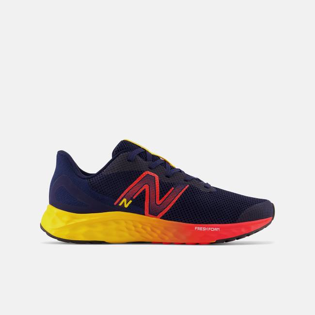 New Balance Fresh Foam Arishi v4 Löparskor Barn Marinblå Röda | NB574UYD