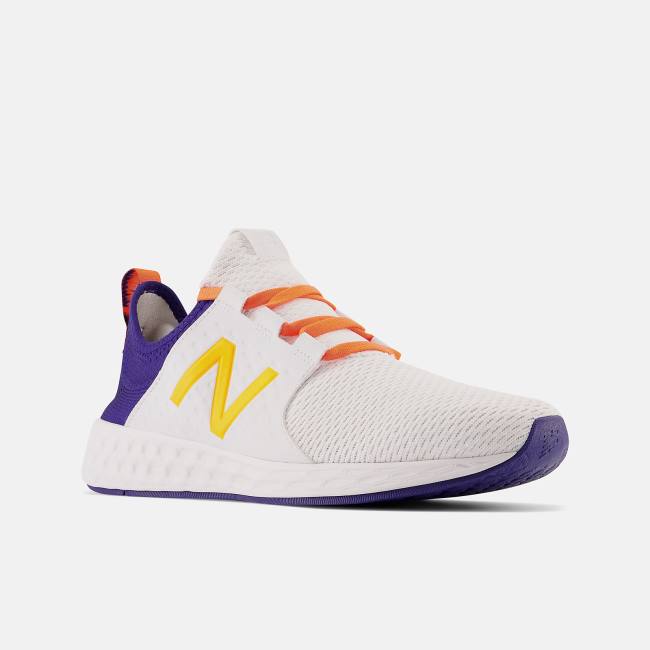 New Balance Fresh Foam Cruzv1 Reissue Löparskor Herr Vita Orange Aprikos | NB137JPM