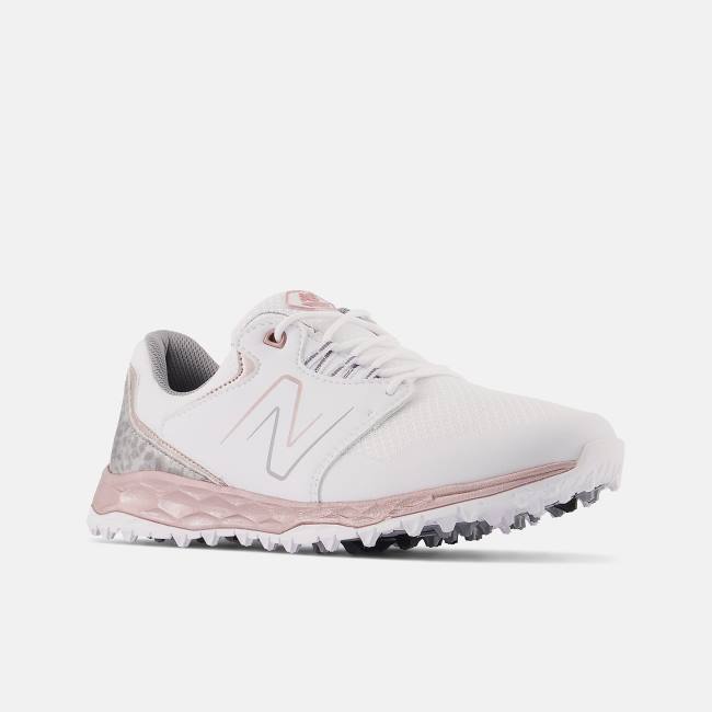 New Balance Fresh Foam LinksSL v2 Golfskor Dam Vita Rosa | NB075JHR