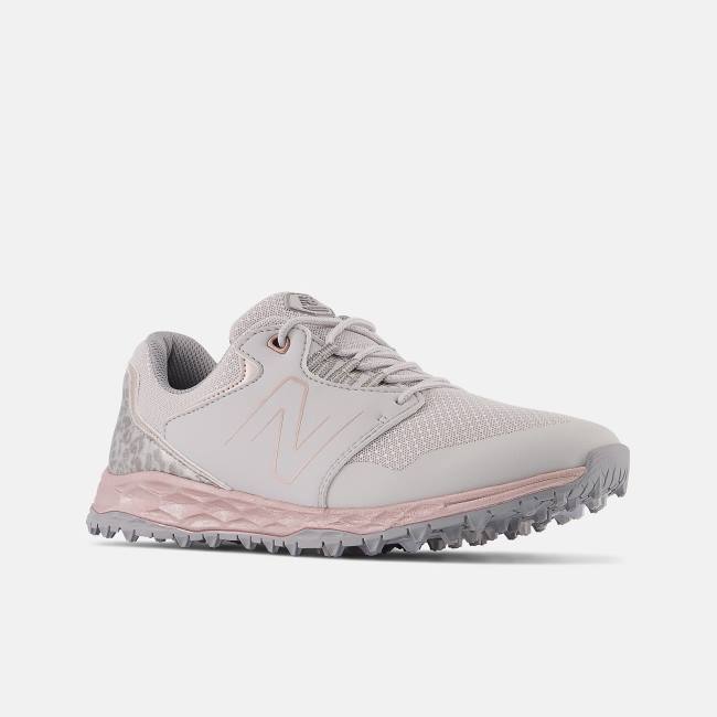 New Balance Fresh Foam LinksSL v2 Golfskor Dam Grå Rosa | NB287NLQ