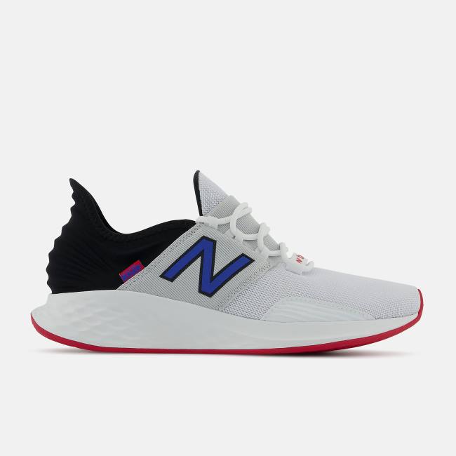 New Balance Fresh Foam Roav Sneakers Herr Vita Ljusgrå Mörkblå | NB581ZRG