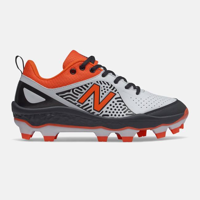 New Balance Fresh Foam Velo v2 Molded Baseball Skor Dam Svarta Orange Vita | NB729PBL