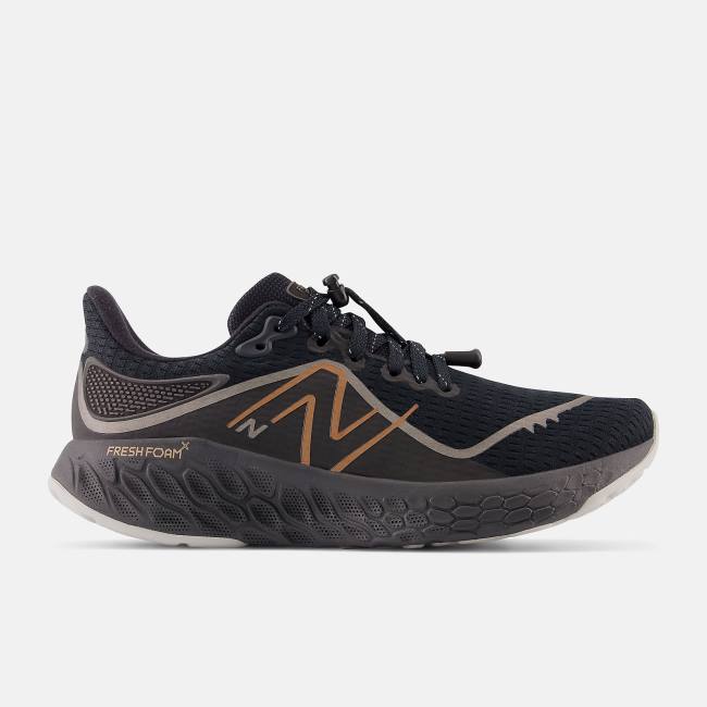 New Balance Fresh Foam X 1080v12 Permafrost Löparskor Dam Svarta Koppar Metal | NB041MPO