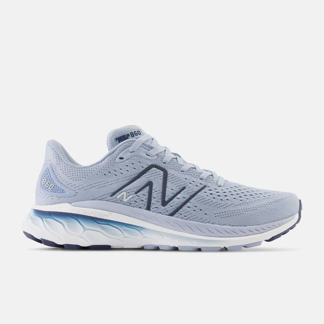 New Balance Fresh Foam X 860v13 Löparskor Herr Ljusgrå Beige Indigo Silver Metal | NB259IAH