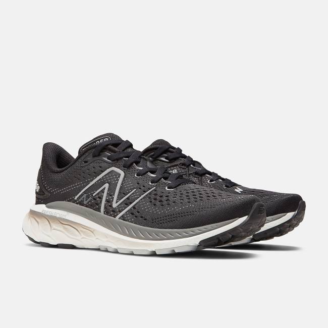 New Balance Fresh Foam X 860v13 Löparskor Dam Svarta Vita | NB489YQT