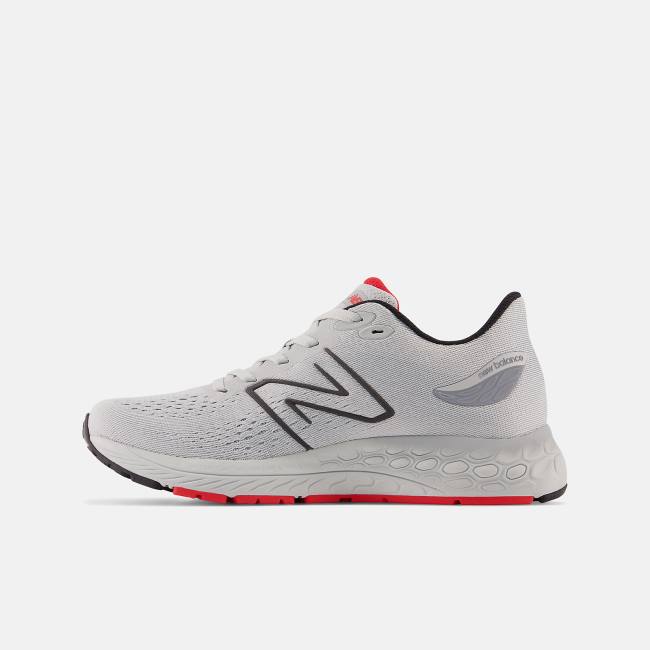 New Balance Fresh Foam X 880v12 Löparskor Barn Ljusgrå Röda | NB256BGF