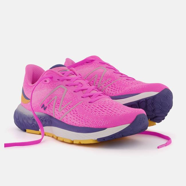 New Balance Fresh Foam X 880v12 Löparskor Dam Rosa Aprikos Blå | NB297FIH