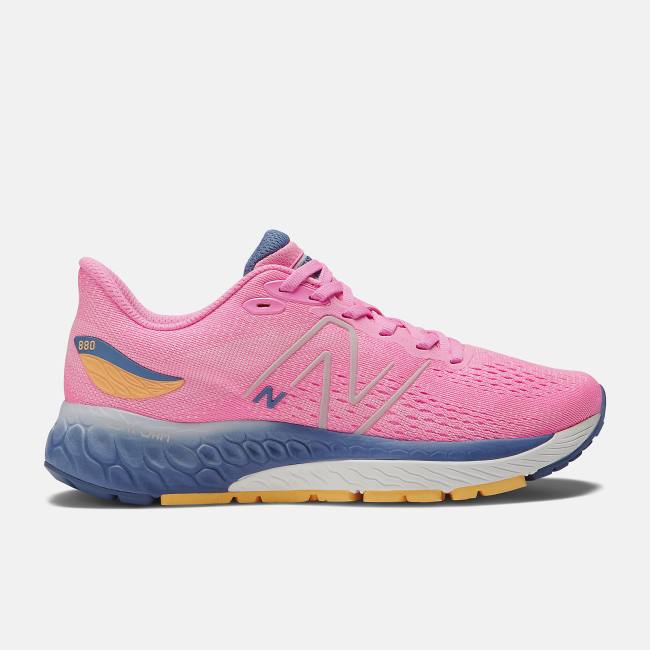 New Balance Fresh Foam X 880v12 Löparskor Dam Rosa Aprikos Blå | NB297FIH