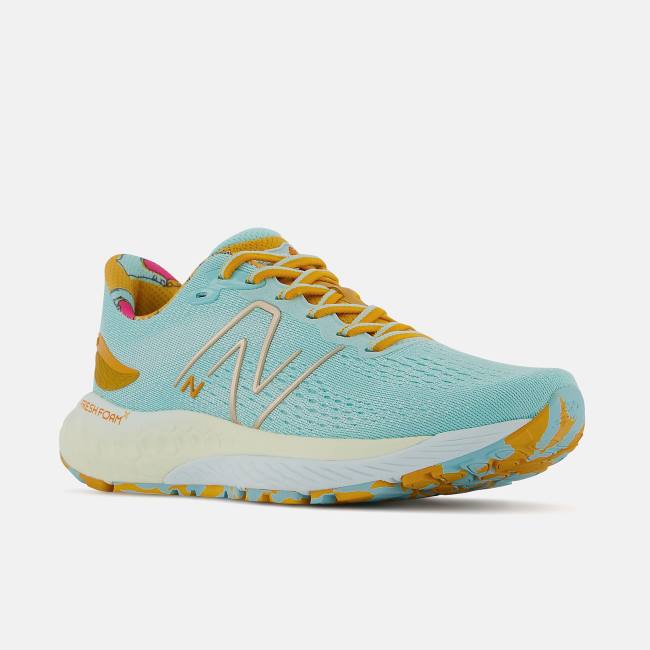 New Balance Fresh Foam X 880v12 Löparskor Herr Blå Gula | NB687DKL