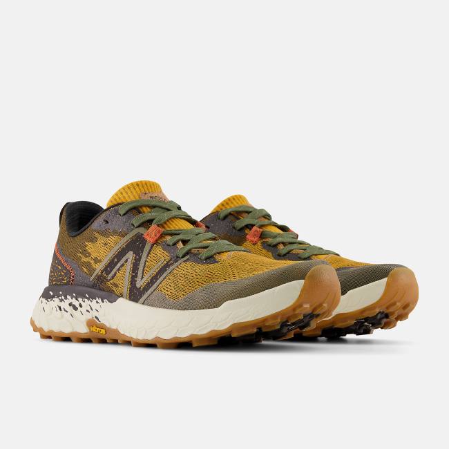 New Balance Fresh Foam X Hierro v7 Vandringsskor Herr Mörkcamo Svarta | NB861ETK