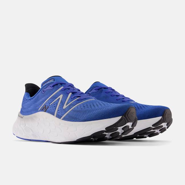 New Balance Fresh Foam X More v4 Löparskor Herr Mörkblå Svarta | NB163FSC