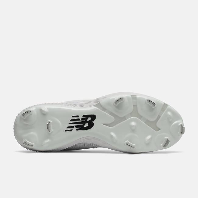 New Balance FuelCell 4040 v6 Mid-Metal Baseball Skor Herr Vita Svarta | NB258RWT