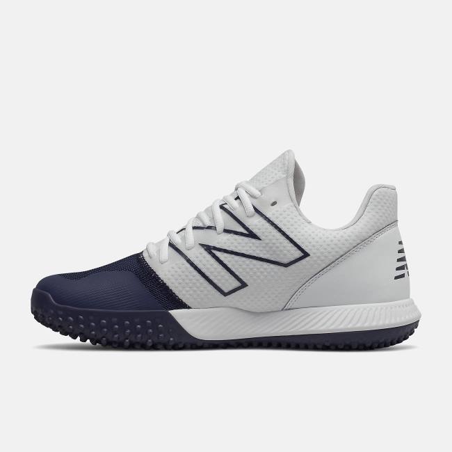 New Balance FuelCell 4040 v6 Turf Trainer Baseball Skor Herr Marinblå Vita | NB283HXO