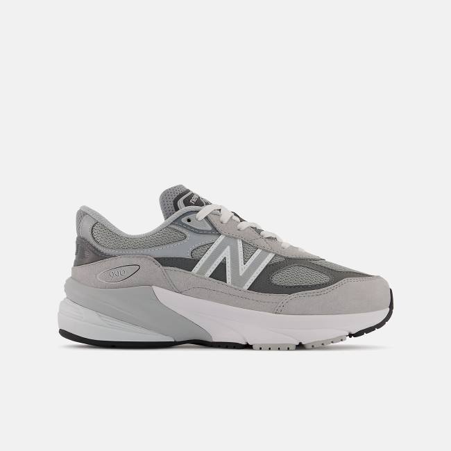 New Balance FuelCell 990v6 Sneakers Barn Grå Silver | NB139IJA