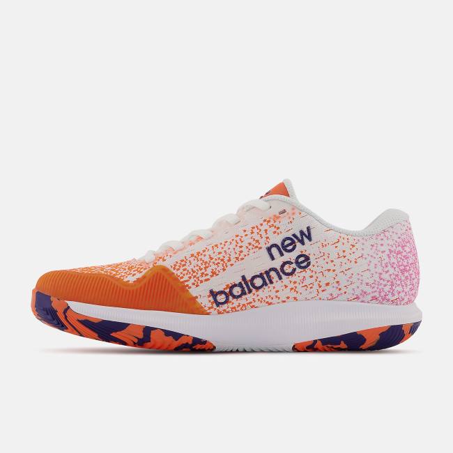 New Balance FuelCell 996v4 Tennisskor Dam Vita Orange | NB207TDA