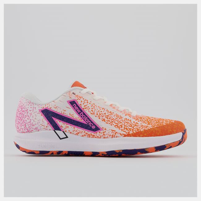 New Balance FuelCell 996v4 Tennisskor Dam Vita Orange | NB207TDA