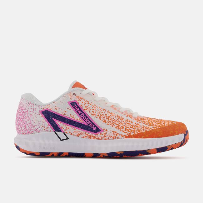 New Balance FuelCell 996v4 Tennisskor Dam Vita Orange | NB207TDA