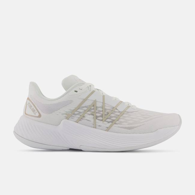 New Balance FuelCell Prism v2 Löparskor Dam Vita Ljusguld Metal | NB395WXL