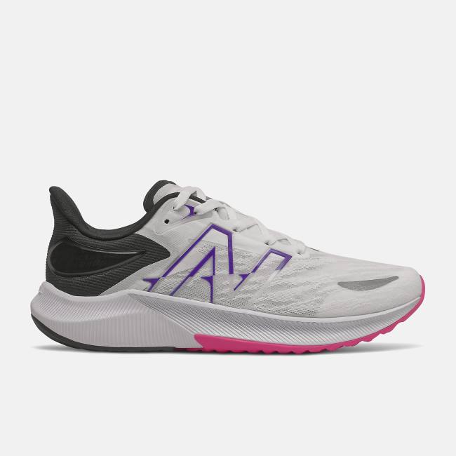 New Balance FuelCell Propel V3 Löparskor Dam Vita Rosa Mörklila | NB457EHN