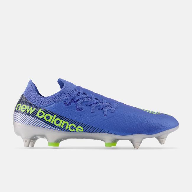 New Balance Furon v7 Pro SG Fotbollsskor Dam Ljussilver Svarta | NB201QPC