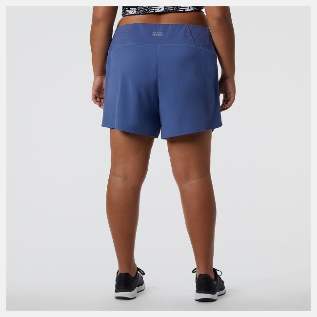 New Balance Impact Run 5in Shorts Dam Blå | NB549PGQ