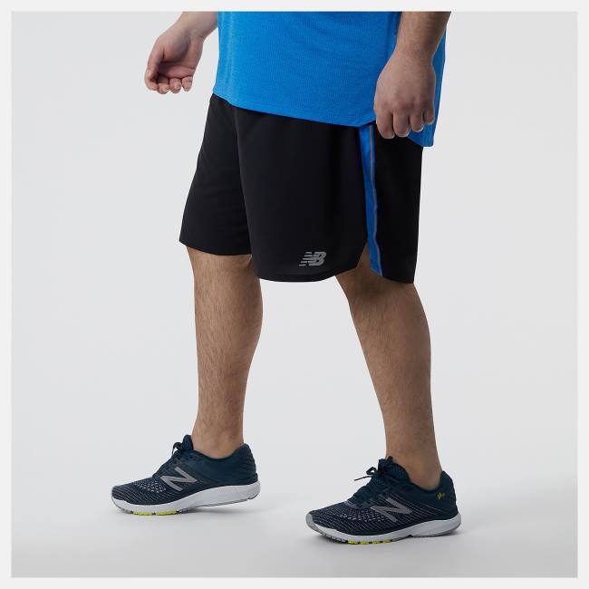 New Balance Impact Run 7 Inch Shorts Herr Blå | NB416ZFA