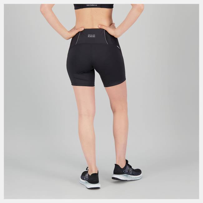 New Balance Impact Run Fitted Shorts Dam Svarta | NB620HRG