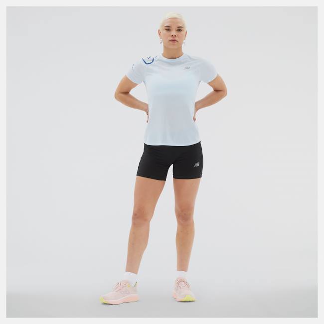 New Balance Impact Run Fitted Shorts Dam Svarta | NB620HRG