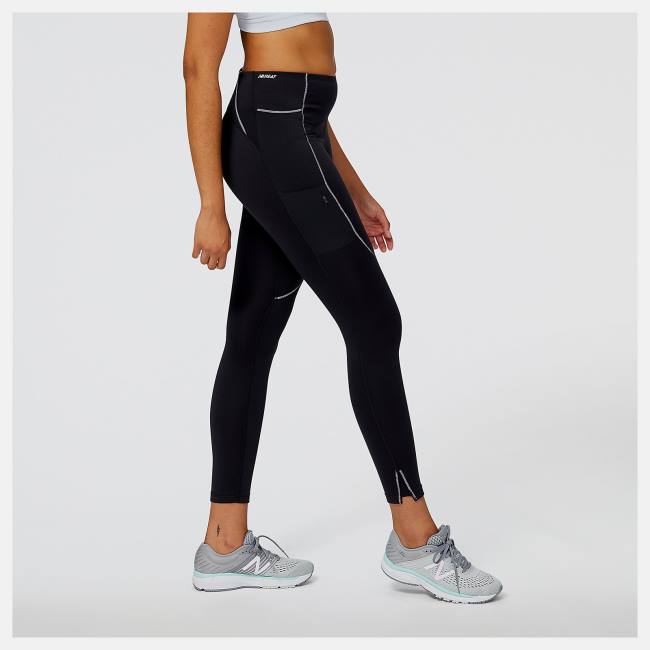 New Balance Impact Run Heat Tight Leggings Dam Svarta | NB836HPM