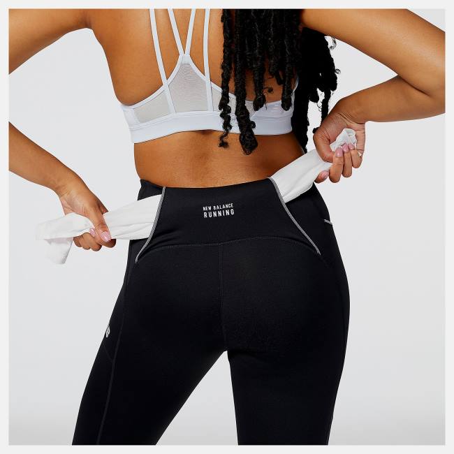 New Balance Impact Run Heat Tight Leggings Dam Svarta | NB836HPM