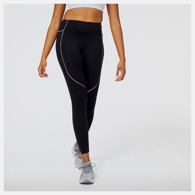 New Balance Impact Run Heat Tight Leggings Dam Svarta | NB836HPM