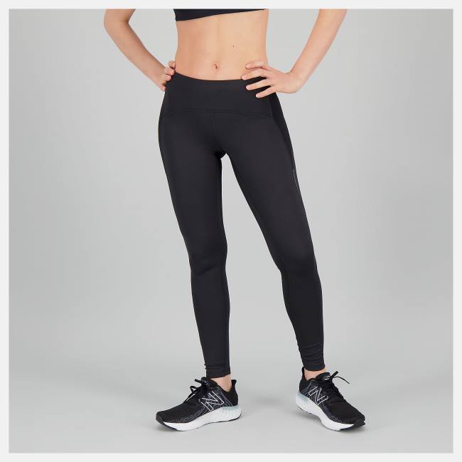 New Balance Impact Run Tight Leggings Dam Svarta | NB143LOY