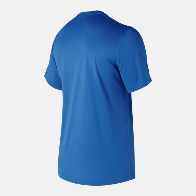 New Balance Korta Sleeve Tech Tee T-shirt Herr Kungsblått | NB930RSK