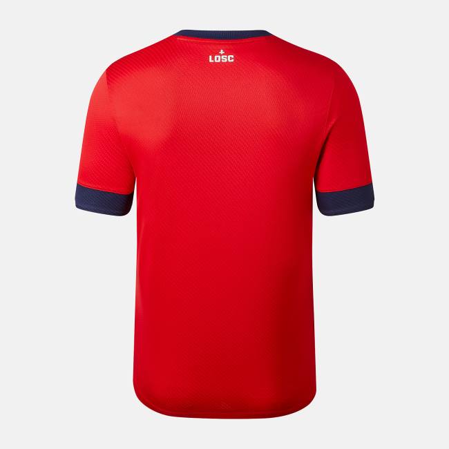 New Balance Lille LOSC Home Korta Sleeve Jersey T-shirt Herr Röda | NB069AWL