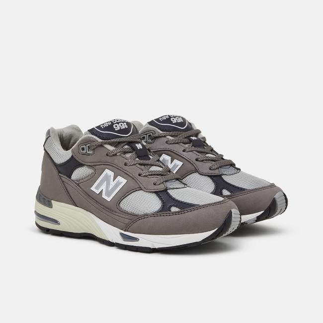 New Balance MADE in UK 991 Sneakers Dam Marinblå Vita | NB431OMN