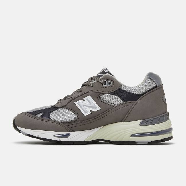 New Balance MADE in UK 991 Sneakers Dam Marinblå Vita | NB431OMN