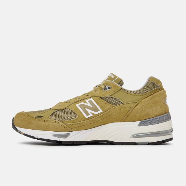 New Balance MADE in UK 991 Sneakers Herr Gröna Grädde Vita | NB531WQS