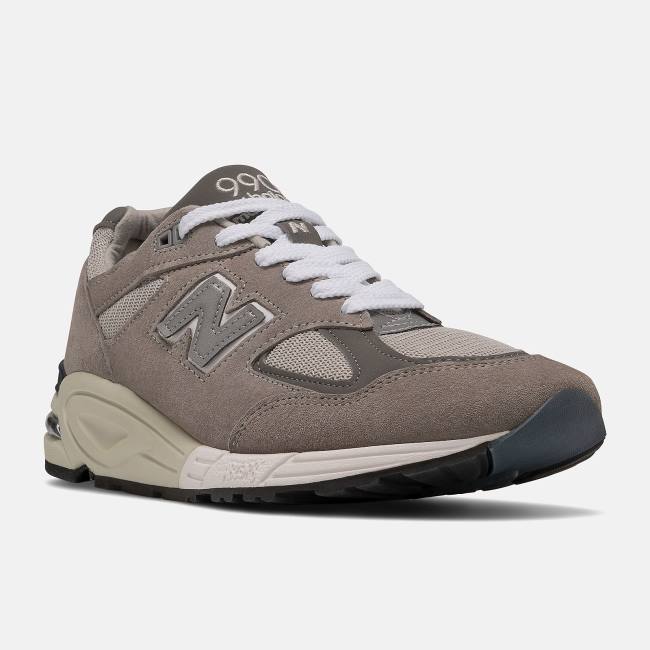 New Balance MADE in USA 990v2 Core Sneakers Herr Grå Vita | NB567VUW